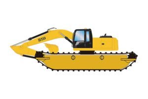amphibious excavator