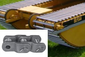 Amphibious offset drive chain